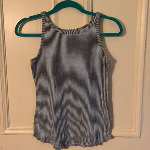 Grey/white Striped LOFT Tank M